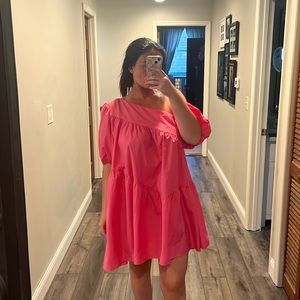 Pink dress